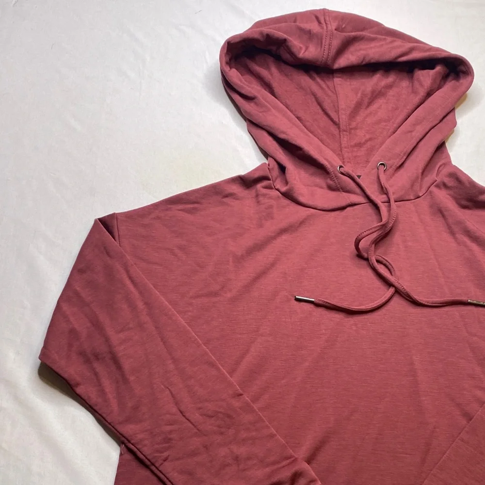 Max &‎ Mia Women's Plum Colored Hoodie-NWOT